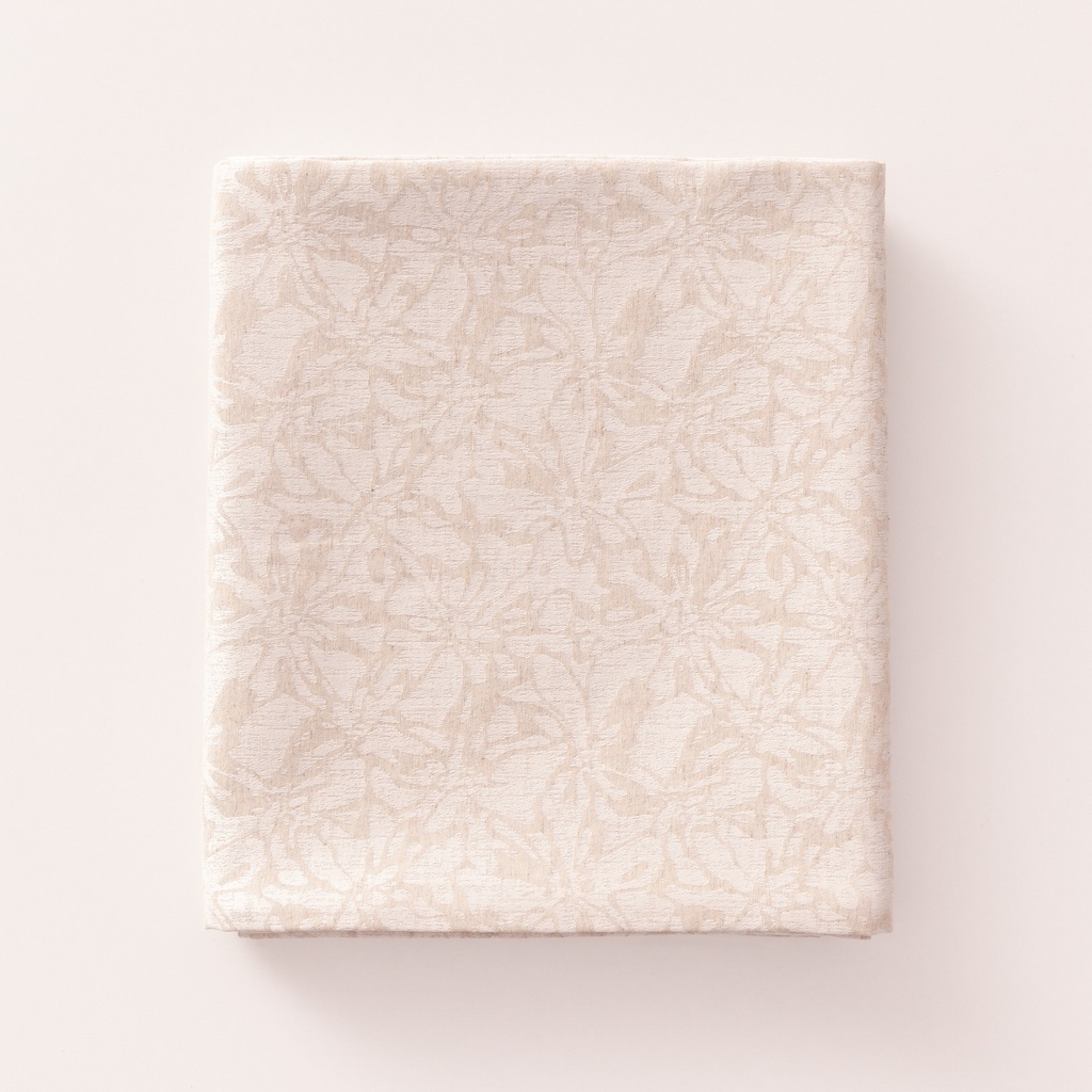 MANTEL JACQUARD ALGODÓN ANTIMANCHAS BROTA